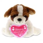 Mothers Day Plush – St. Bernard Dog – Super Soft Plush