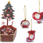 Classic Red Metal Ornaments 80 Pcs 10 Styles Assorted – Package