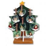 Clear Glass Ornaments – 64 Pcs 8 Styles Assorted – Package