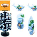 Blue Sand Magnets – Small W/Stand – Package