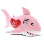 I Love You Valentines – Pink Shark – Baby Soft Plush