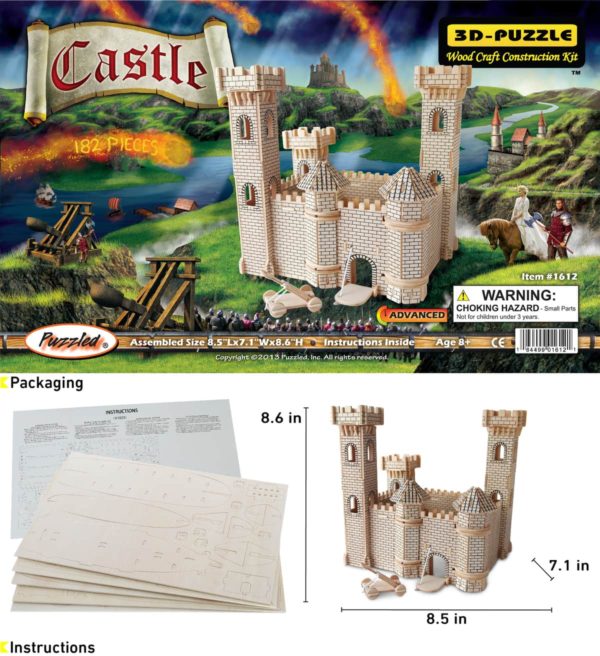Castle - 3D Puzzles - CoTa Global