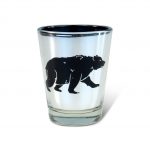 Black Bear – Silver Shot Glass