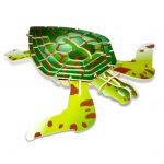 Green Turtle – Illuminated 3D Puzzles