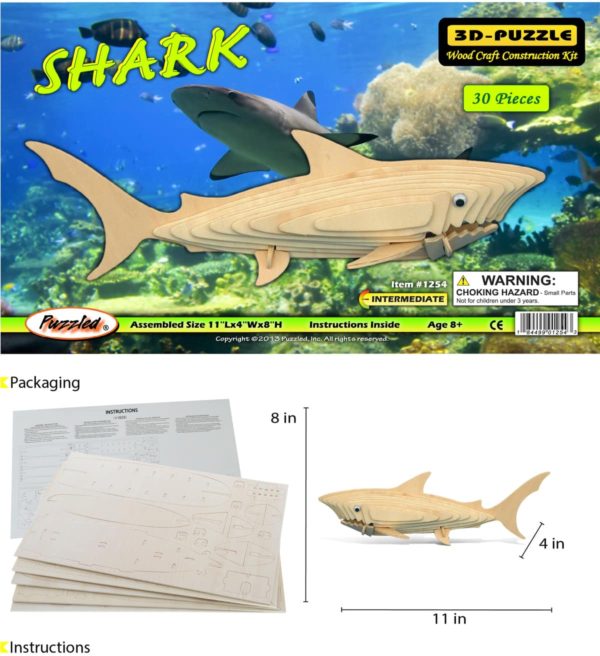 Shark - 3D Puzzles - CoTa Global