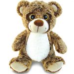 Sitting Brown Bear – Super-Soft Plush