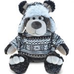 Black Bear – Super Soft Plush With Clothes