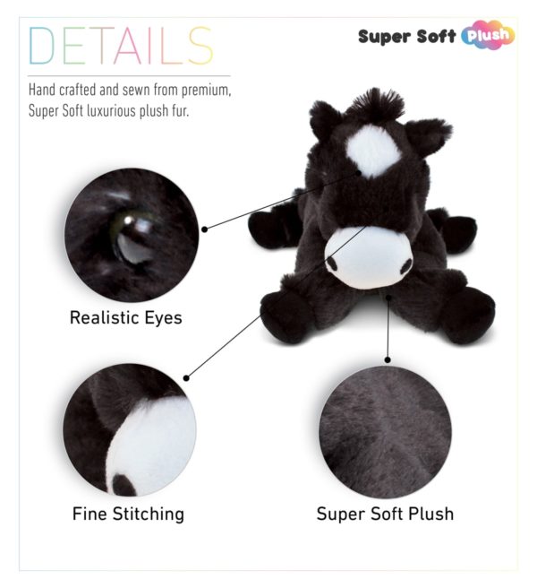 Black horse stuffed animal new arrivals