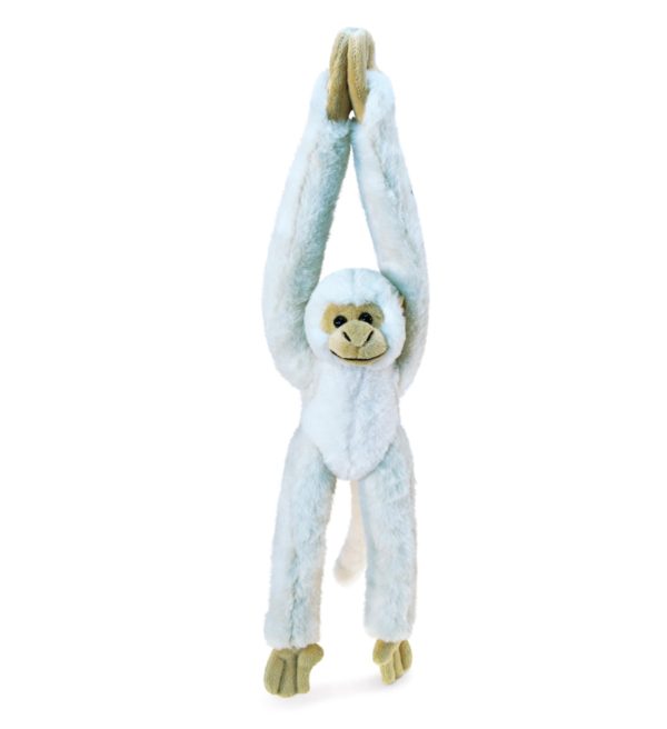 Brinquedo de Pelúcia Macaco Branco. SAVANA. Cod DOG349 - AralleShop