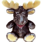 Brownish Sitting Moose – Super Soft Plush