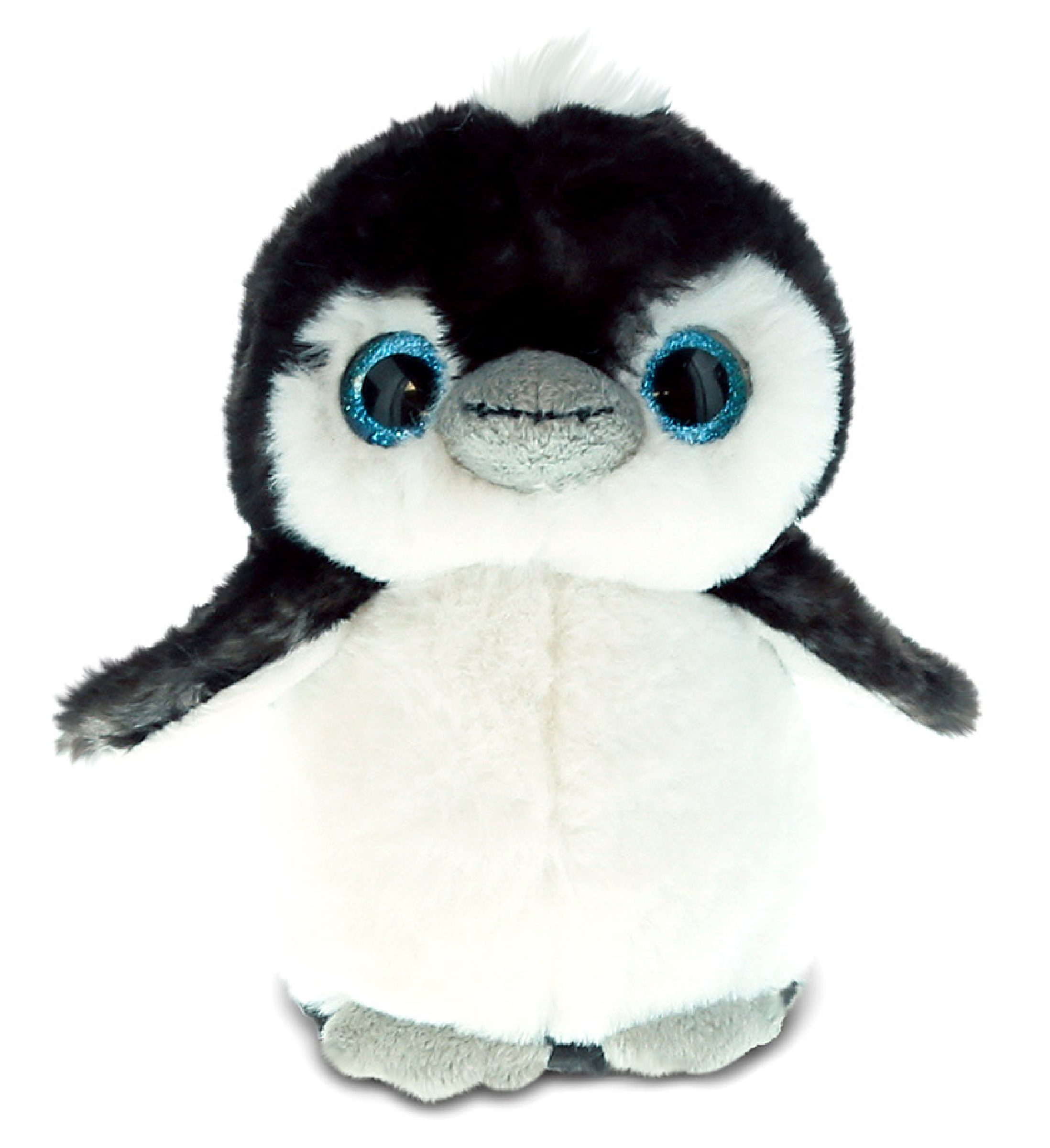 9" DolliBu I LOVE YOU Penguin Soft Plush Hand Puppet Stuffed Animal with Heart 