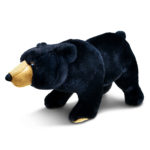 Wild Large Black Bear – Super Soft Plush