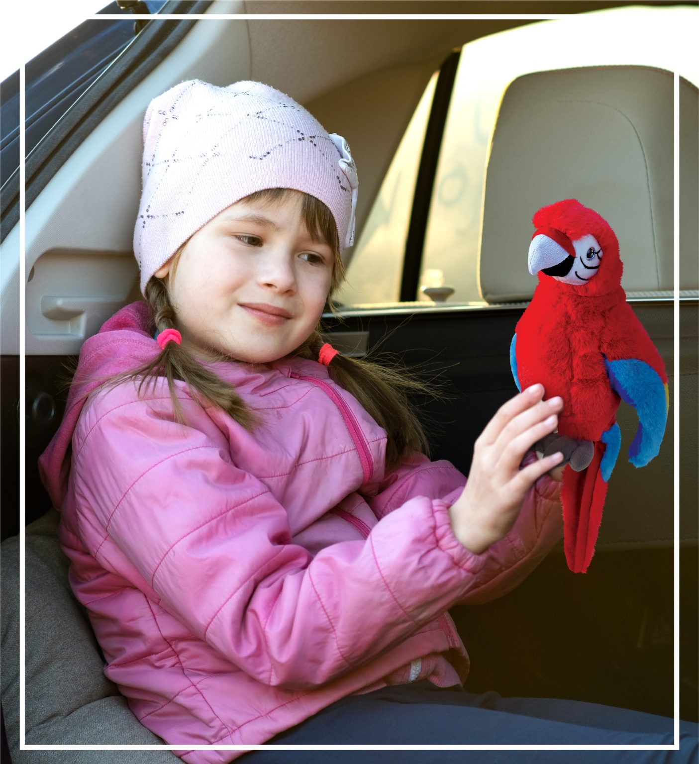 Red Parrot - Super Soft Plush - CoTa Global
