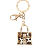 Leopard Purse – Gold Sparkling Charms