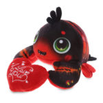 DolliBu I LOVE YOU Baby Soft Plush Red Lobster Valentine Stuffed Animal – 5.5″