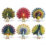 Peacock – Bobble Magnet