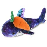 12″ Shark – Space Sequin Plush