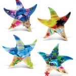 Colorful Tropical Starfishes Summer Magnet – Summer Magnet