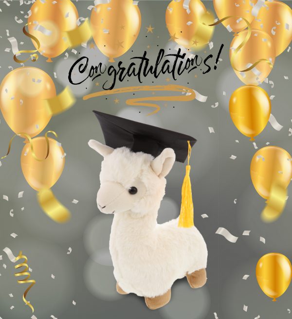 Llama - White - Super-Soft Plush - Image 5