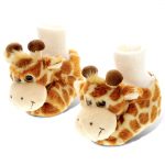 Giraffe – Super Soft Plush Baby Shoes
