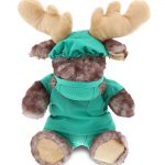 Brownish Sitting Moose – Super Soft Plush