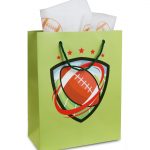 Football (10X5X13) & Tissue Paper – Football (30X20) – Gift Bag