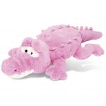 Xl Pink Alligator – Stylish Plush Pillow