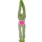 DolliBu Happy Mother’s Day Super Soft Plush Hanging Alligator – Cute Stuffed Animal Present With Pink Heart Message for Best Mommy, Grandma, Wife, Daughter – Cute Wild Life Plush Toy Gift – 21 Inch