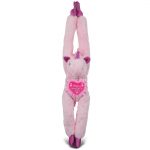 DolliBu Happy Mother’s Day Super Soft Plush Hanging Unicorn – Cute Stuffed Animal Present With Pink Heart Message for Best Mommy, Grandma, Wife, Daughter – Cute Wild Life Plush Toy Gift – 21 Inch