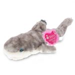 DolliBu Happy Mother’s Day Super Soft Plush Blacktip Reef Shark Figure – Cute Stuffed Animal with Pink Heart Message for Best Mommy, Grandma, Wife, Daughter – Cute Sea Life Plush Toy Gift – 16.5″ Inch
