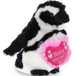 DolliBu Happy Mother’s Day Super Soft Plush African Penguin – Cute Stuffed Animal Present With Pink Heart Message for Best Mommy, Grandma, Wife, Daughter – Cute Wild Life Plush Toy Gift – 7″ Inches