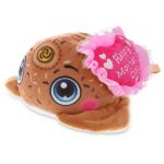 DolliBu Happy Mother’s Day Brown Stingray Plush Buddies – Cute Stuffed Animal Present With Pink Heart Message for Best Mommy, Grandma, Wife, Daughter – Cute Sea Life Plush Toy Gift – 5.5″ Inch