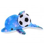 12″ Dolphin – Space Sequin Plush