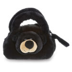 Black Bear – Super-Soft Plush Hand Bag