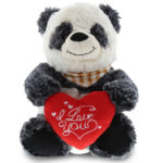 I Love You Valentines – Sitting Panda – Super-Soft Plush