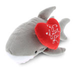 I Love You Valentines – 6 Inch Plush – Shark