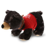 I Love You Valentines – Standing Black Bear – Super Soft Plush