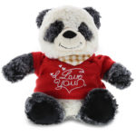 I Love You Valentines – Sitting Panda – Super-Soft Plush