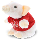 I Love You Valentines – Squat Piggy – Super Soft Plush