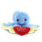I Love You Valentines – Blue Octopus – Super Soft Plush