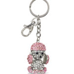 Cute Pink Poodle Dog – Sparkling Charms