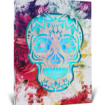 Day Of The Dead – Led Light Up Wall Picture Art