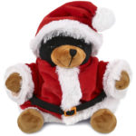 Black Bear – Santa 6″ Plush