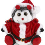 Sitting Ladybug – Santa Super-Soft Plush
