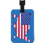 US Map Flag – Luggage Tags