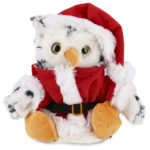 White Owl – Santa Super Soft Plush Hand Puppet