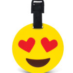 Love Struck Emoji – Luggage Tags