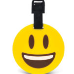 Smiling Emoji – Luggage Tags