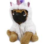 Pug Dog 10″ – Unicorn Plush