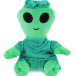 Alien With Doctor Dress Up Set – 6″ Plush